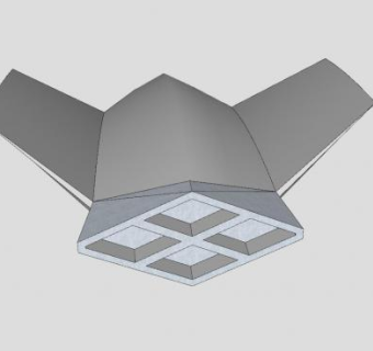 航天飞机建模SU模型下载_sketchup草图大师SKP模型