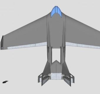 水上飞机SU模型下载_sketchup草图大师SKP模型