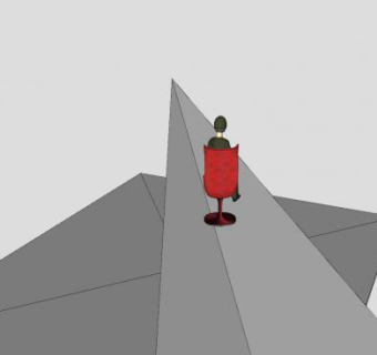 平面飞机草图SU模型下载_sketchup草图大师SKP模型