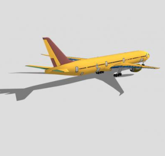 英国易捷航空客机SU模型下载_sketchup草图大师SKP模型