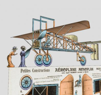 纸飞机设计草图SU模型下载_sketchup草图大师SKP模型