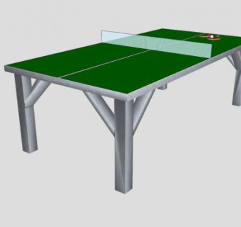 传闻乒乓球速度SU模型下载_sketchup草图大师SKP模型