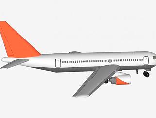 <em>空中</em>客车A320飞机SU模型下载_sketchup草图大师SKP模型