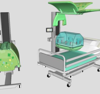 器械孵化器SU模型下载_sketchup草图大师SKP模型