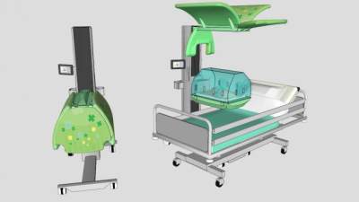 器械孵化器SU模型下载_sketchup草图大师SKP模型