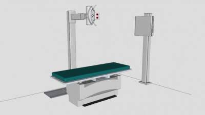 X射线聚器械SU模型下载_sketchup草图大师SKP模型