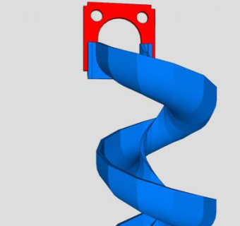 游乐滑梯设备SU模型下载_sketchup草图大师SKP模型