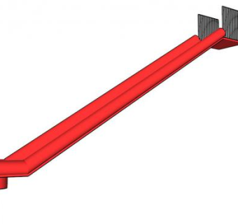 操场上滑梯SU模型下载_sketchup草图大师SKP模型
