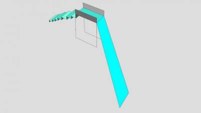 儿童活动滑梯SU模型下载_sketchup草图大师SKP模型