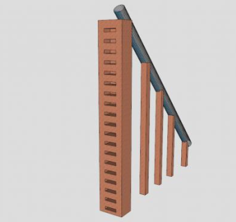 游乐设备水滑道SU模型下载_sketchup草图大师SKP模型