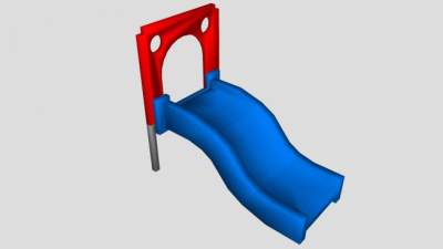 儿童安全滑梯SU模型下载_sketchup草图大师SKP模型