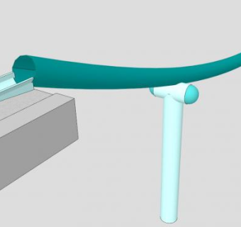 池隧道滑滑梯SU模型下载_sketchup草图大师SKP模型