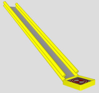 紧急逃生滑梯SU模型下载_sketchup草图大师SKP模型