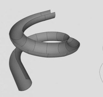 游乐水滑道设备SU模型下载_sketchup草图大师SKP模型