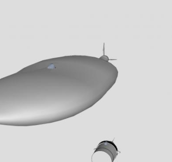 轻型航空器SU模型下载_sketchup草图大师SKP模型