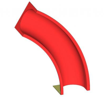 红色游乐滑梯设备SU模型下载_sketchup草图大师SKP模型