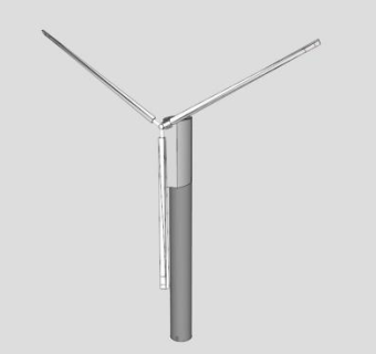 风力涡轮机设备SU模型下载_sketchup草图大师SKP模型