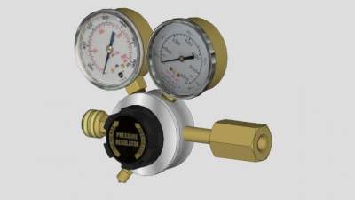 工业设备供应呼吸空气系统SU模型下载_sketchup草图大师SKP模型