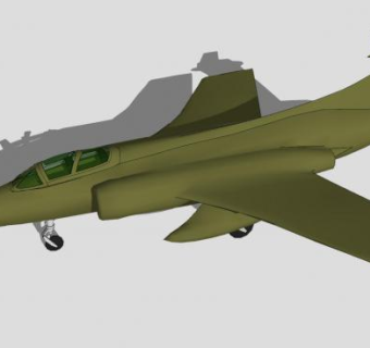 布莱克本海盗舰载机SU模型下载_sketchup草图大师SKP模型