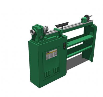 木匠木工车床SU模型下载_sketchup草图大师SKP模型