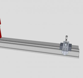 红色工业设备SU模型下载_sketchup草图大师SKP模型