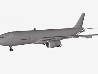 KC-30加油机SU模型下载_sketchup草图大师SKP模型