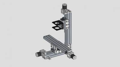 工业铣床工具SU模型下载_sketchup草图大师SKP模型