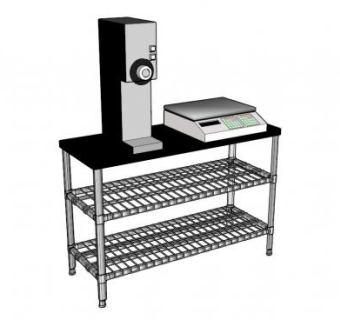 磨床和秤台设备SU模型下载_sketchup草图大师SKP模型