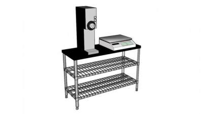 磨床和秤台设备SU模型下载_sketchup草图大师SKP模型