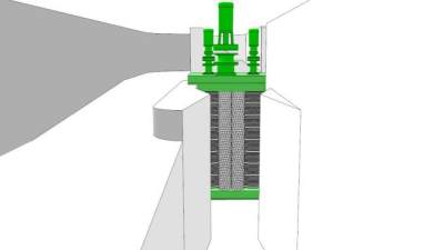 工业内联磨床SU模型下载_sketchup草图大师SKP模型