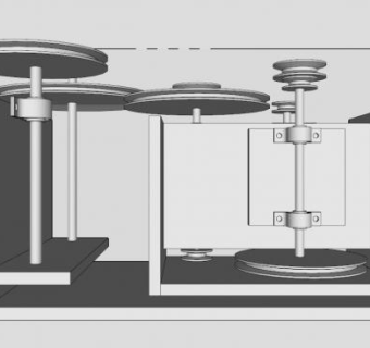 埃尔金磨床SU模型下载_sketchup草图大师SKP模型