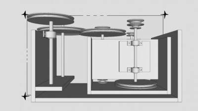 埃尔金磨床SU模型下载_sketchup草图大师SKP模型