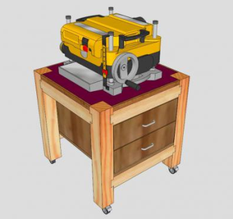 立式刨床工业刨床SU模型下载_sketchup草图大师SKP模型