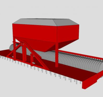 工具玉米钻SU模型下载_sketchup草图大师SKP模型