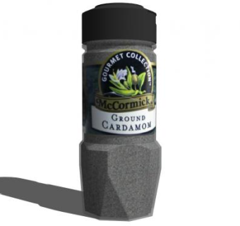 豆蔻玻璃罐SU模型下载_sketchup草图大师SKP模型