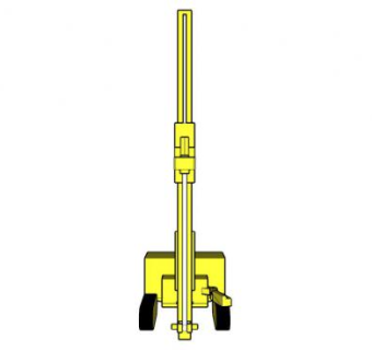 液压钻机SU模型下载_sketchup草图大师SKP模型