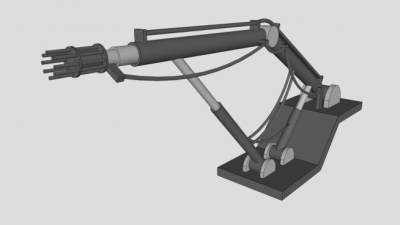 钻杆工具SU模型下载_sketchup草图大师SKP模型