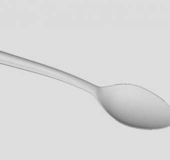 餐厅汤匙SU模型下载_sketchup草图大师SKP模型