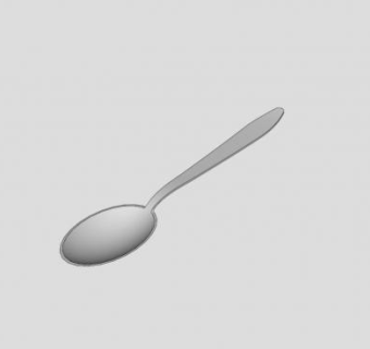 小勺子SU模型下载_sketchup草图大师SKP模型