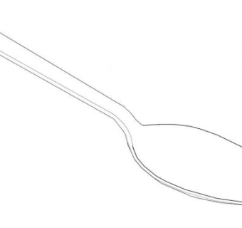 汤匙草图SU模型下载_sketchup草图大师SKP模型