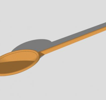 木匙SU模型下载_sketchup草图大师SKP模型