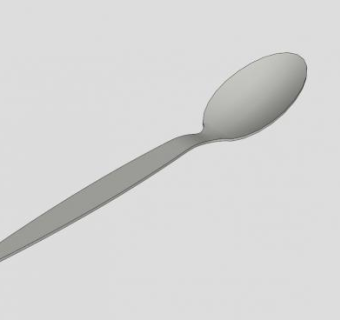 茶匙SU模型下载_sketchup草图大师SKP模型