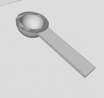 调料匙SU模型下载_sketchup草图大师SKP模型