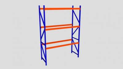 工厂托盘架SU模型下载_sketchup草图大师SKP模型