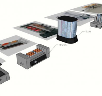 多款烧烤炉SU模型下载_sketchup草图大师SKP模型