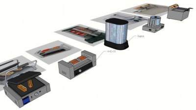多款烧烤炉SU模型下载_sketchup草图大师SKP模型
