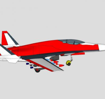 航空母舰飞机SU模型下载_sketchup草图大师SKP模型