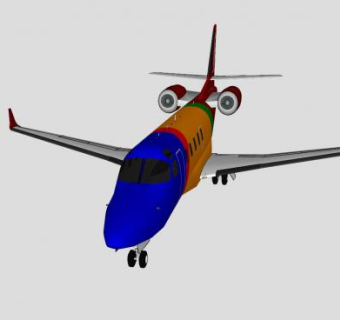 工业工具飞机SU模型下载_sketchup草图大师SKP模型