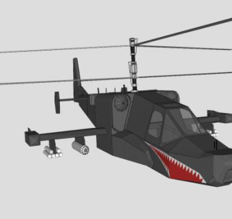 东北科技中心飞机SU模型下载_sketchup草图大师SKP模型