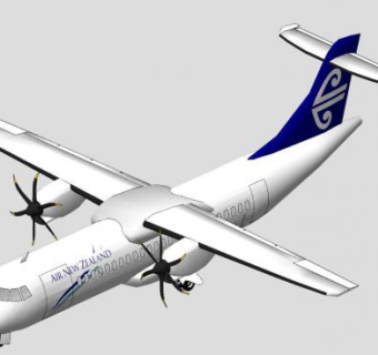 旧金山着陆飞机SU模型下载_sketchup草图大师SKP模型